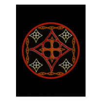 Cercle de style celtique cartes postales
