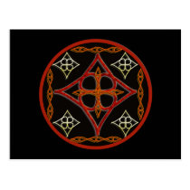 Cercle de style celtique cartes postales