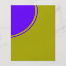 Cercle jaune lumineux de mod de pourpre prospectus