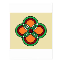 Cercles celtiques carte postale