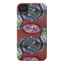 Cercles tordus coques Case-Mate iPhone 4