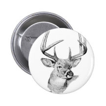 Cerf de Virginie Badge