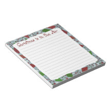 Cerfs-volants de Noël, bloc - notes Bloc-notes
