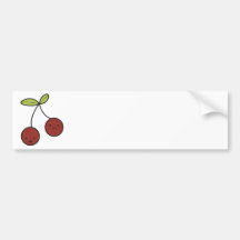 Cerises de Yin Yang Autocollants Pour Voiture