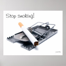 Cessez le tabagisme ! posters