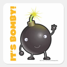 C'est Bomby ! autocollant