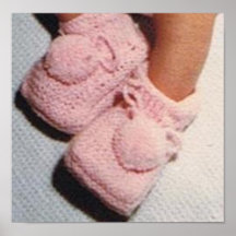 C'est des cadeaux d'un baby shower de fille affiches