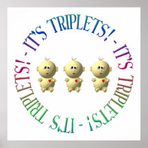 C'est des triplets ! affiche
