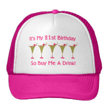 C'est mon 21ème anniversaire casquettes