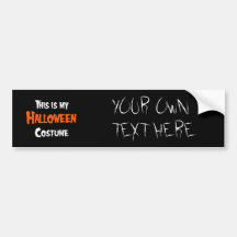 C'EST MON COSTUME PLAIN.png de HALLOWEEN Autocollant Pour Voiture