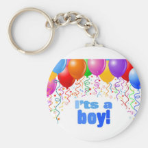 C'est un garçon ! porte-clefs
