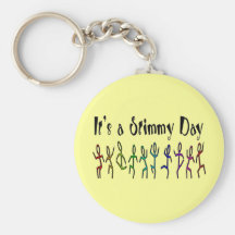 C'est un jour Keychain de Stimmy Porte-clefs