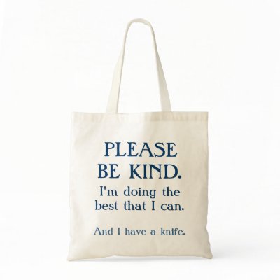 C'est un sac et c'est un panneau d'avertissement par thebloggess