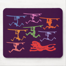 C'est un safari ! tapis de souris