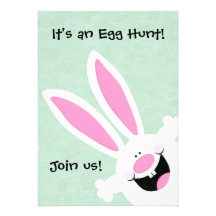 C'est une chasse à oeufs, nous joignent invitation
