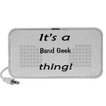 C'est une chose de geek de bande ! haut-parleurs mp3