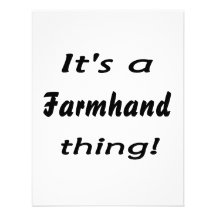 C'est une chose d'ouvrier agricole ! faire-parts
