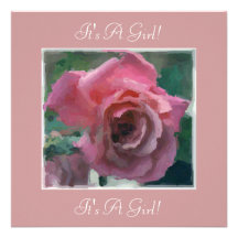 C'est une fille ! , C'est une fille ! Faire-part d