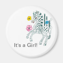 C'est une fille magnets pour réfrigérateur
