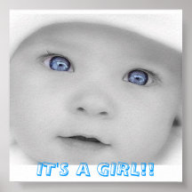 C'est UNE FILLE ! ! Posters