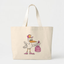 C'est une fille ! sacs en toile