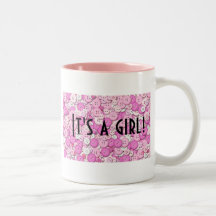 C'est une fille ! Tasse