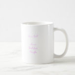 C'est une fille ! Tasse de cigogne