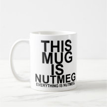 Cette tasse est noix de muscade