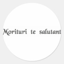 Ceux qui sont sur le point de mourir salut vous adhésifs