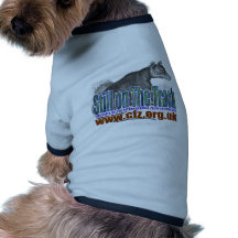 CFZ sur le thylacine de voie T-shirts Pour Chien