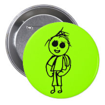 Chaîne de cadeau des dessins de Chloe Badges Avec Agrafe