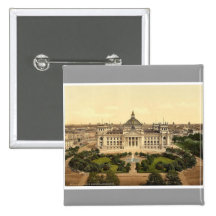 Chambre de Reichstag, Berlin, Allemagne Photochrom Badge