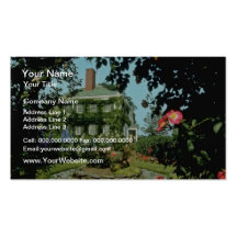 Chambre historique rouge de Prescott, Kentville, n Cartes De Visite Personnelles