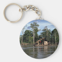 Chambre sur le fleuve Amazone supérieur, Pérou Porte-clefs