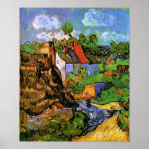 Chambres de Van Gogh en beaux-arts d'Auvers (F805) Poster