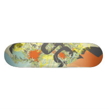 Champ de corail skateboards customisés