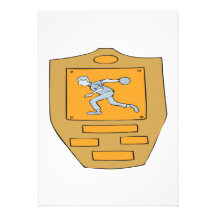 Champion de bowling invitations personnalisées