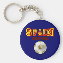 Champions 2010 du monde de l'Espagne Porte-clés