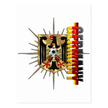 Champions 2014 de l'Allemagne de coupe du monde au Cartes Postales