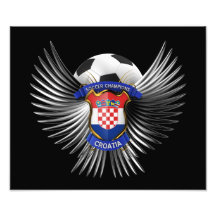 Champions du football de la Croatie Photos D’art