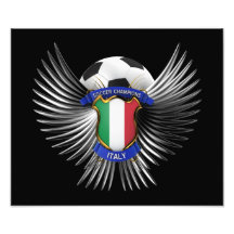 Champions du football de l'Italie Photographie