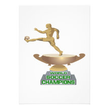 Champions du football du monde invitations