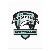 Champions du monde de la Nouvelle Zélande de boule Carte Postale