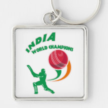 champions du monde de l'Inde de cricket Porte-clés