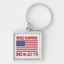 Champions du monde depuis 1776 porte-clefs