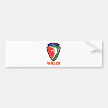 Champions du Pays de Galles de joueur de rugby Adhésif Pour Voiture