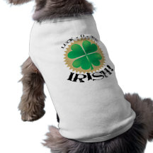 Chance de l'Irlandais ! T-shirt de chien T-shirts Pour Animaux Domestiques
