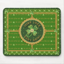 Chance irlandaise Mousepad Tapis De Souris