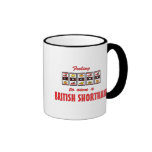 Chanceux au propre une conception britannique de c tasse à café