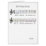 CHANSON D'ANNIVERSAIRE CARTES DE VŒUX